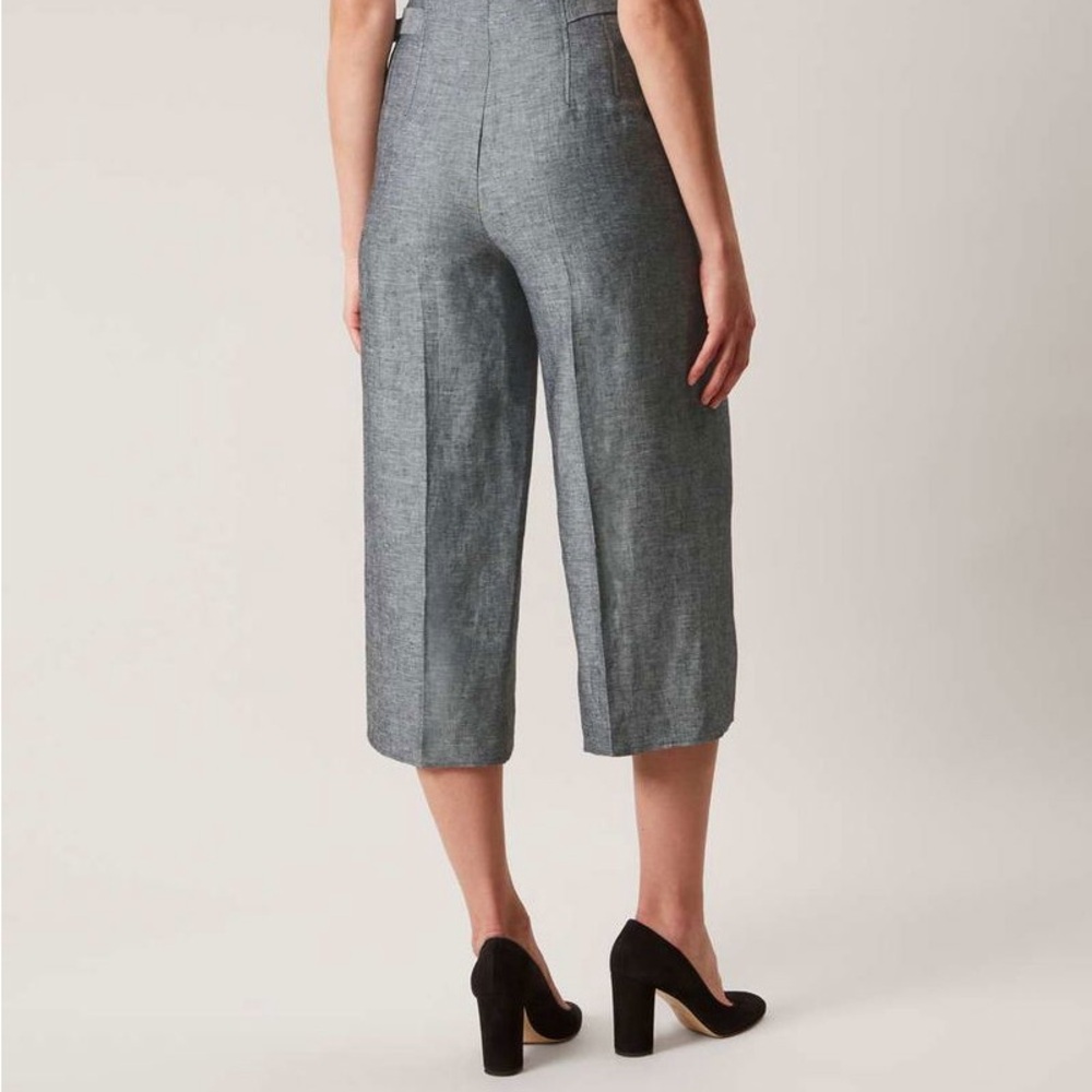Hobbs Juliet Culotte Wide Leg Trousers - Picture 2 of 12